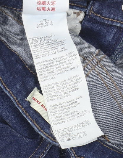 Levi's Boys Blue Skinny Jeans Medium Size