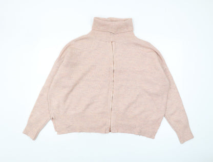 Womens UK Size 8 Topshop Pink Pullover Jumper