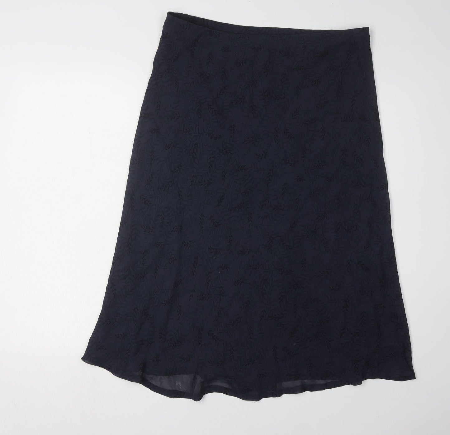 Marks and Spencer Women's Black Midi Skirt, Size 18