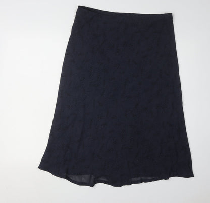Marks and Spencer Women's Black Midi Skirt, Size 18