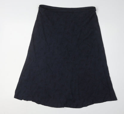 Marks and Spencer Women's Black Midi Skirt, Size 18