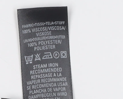 Marks and Spencer Women's Black Midi Skirt, Size 18