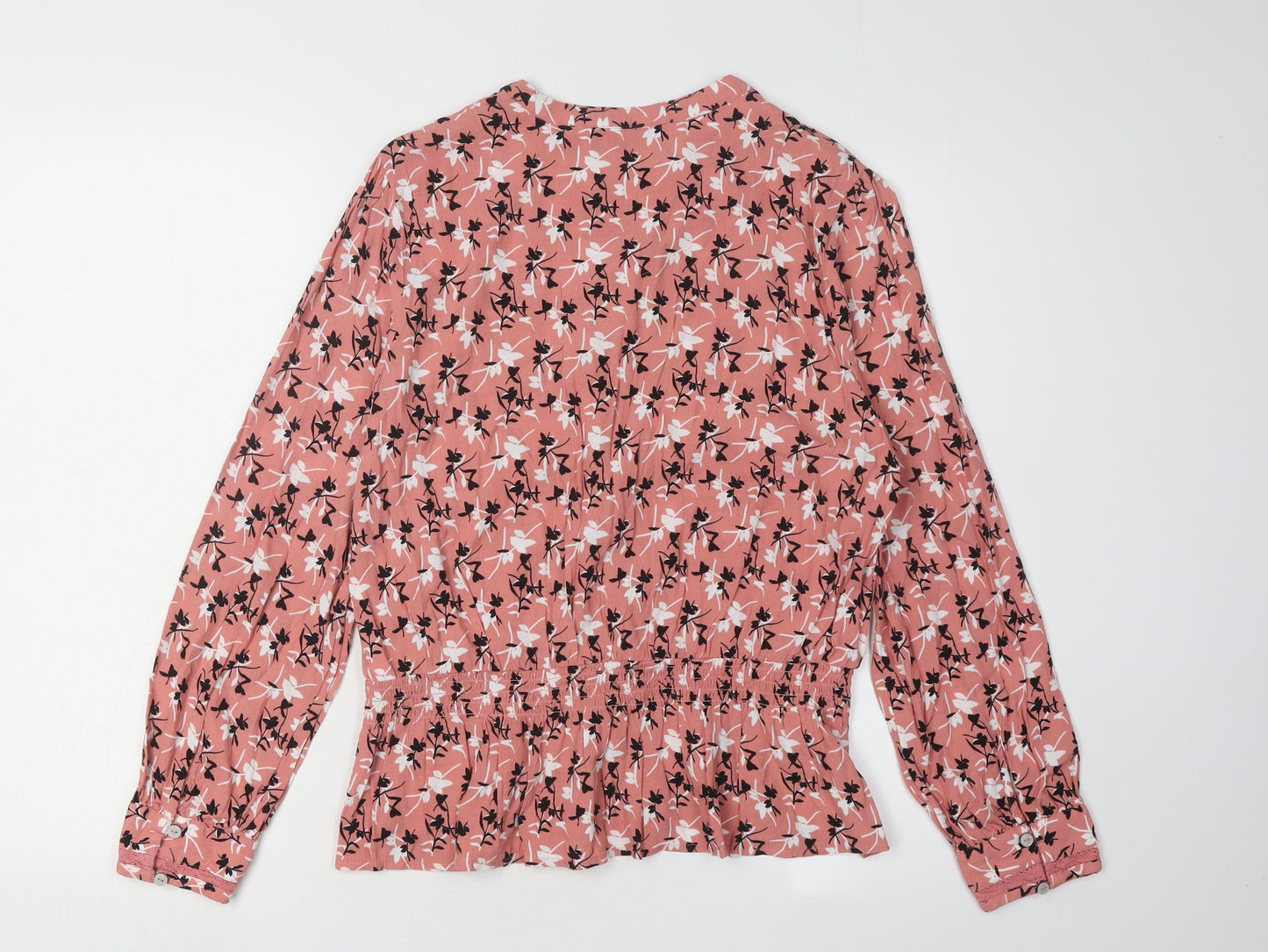 Womens UK Size 12 Marks and Spencer Pink  Blouse