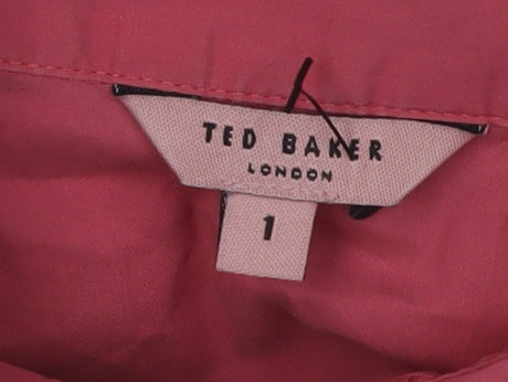 Womens UK Size XS Ted Baker Pink  Blouse