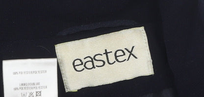 Eastex Women's Black Blazer Size 12 Work Jacket