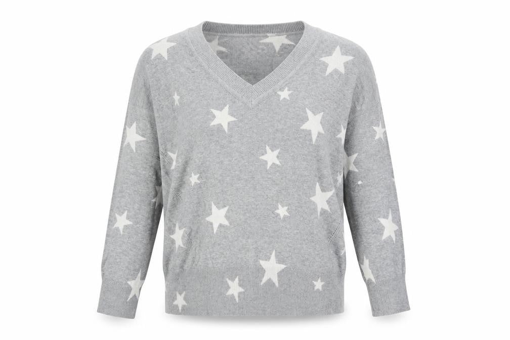 Womens UK Size M Marks and Spencer Grey Pullover Jumper