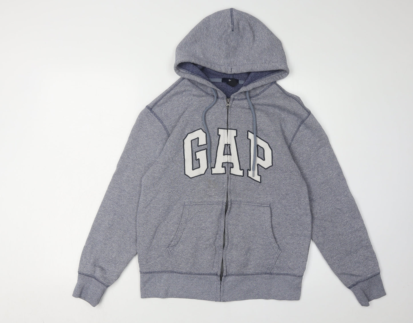Gap Unisex Grey Full Zip Hoodie S Casual Comfort