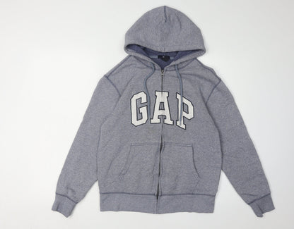 Gap Unisex Grey Full Zip Hoodie S Casual Comfort