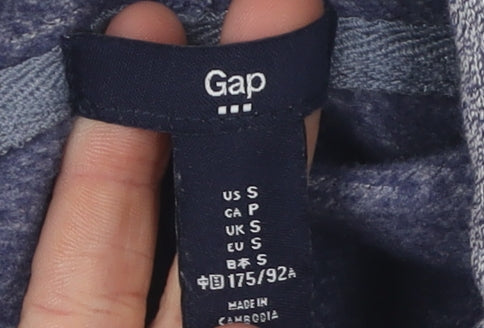 Gap Unisex Grey Full Zip Hoodie S Casual Comfort