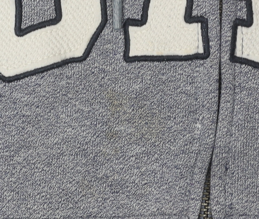 Gap Unisex Grey Full Zip Hoodie S Casual Comfort