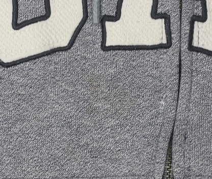 Gap Unisex Grey Full Zip Hoodie S Casual Comfort