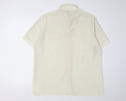 Womens UK Size 18 Berkertex Ivory  Button-Up