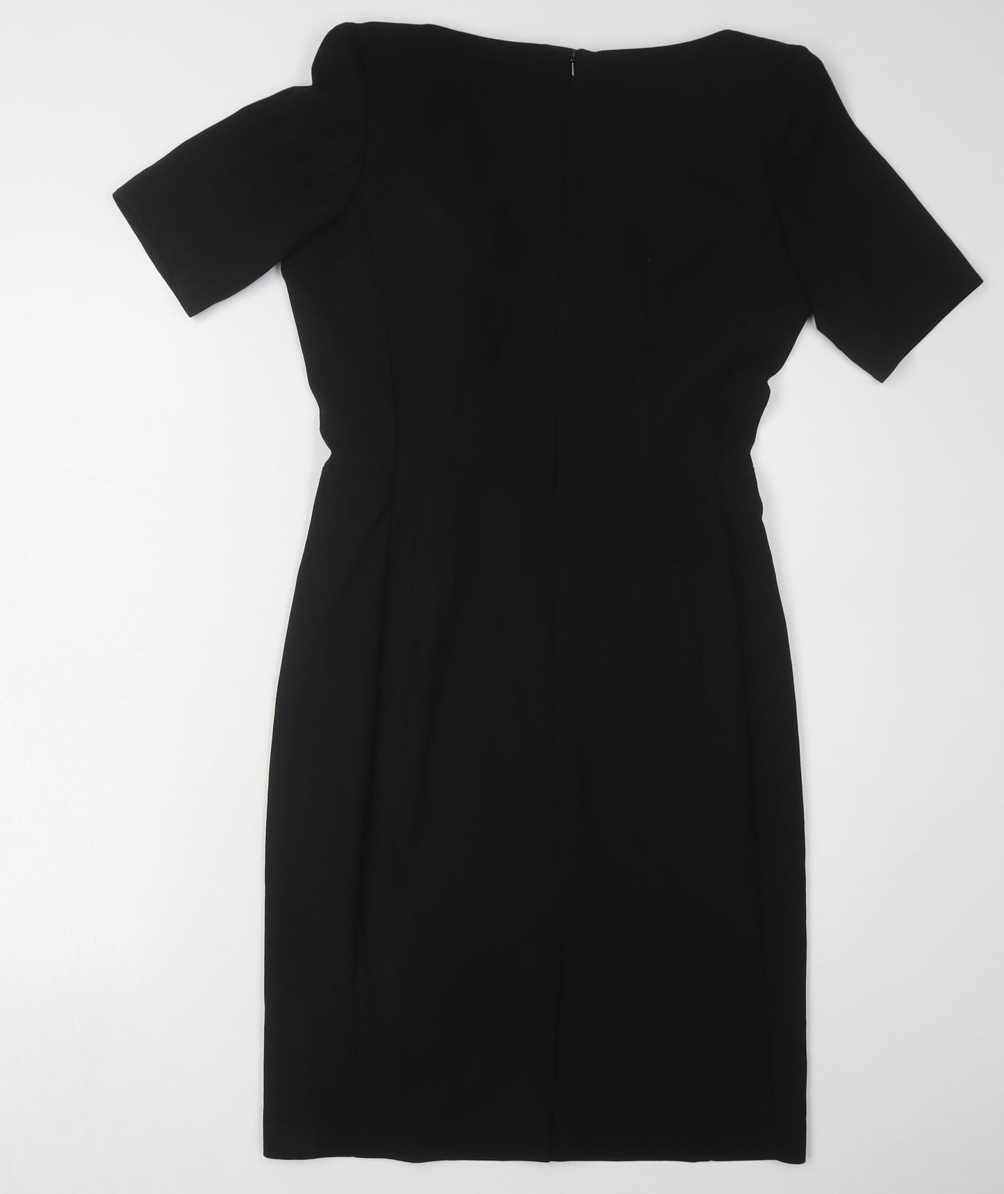 Oasis Women's Black Sheath Dress Size 10