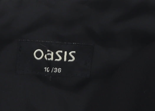 Oasis Women's Black Sheath Dress Size 10