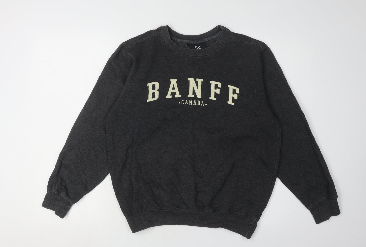 Coastal Culture Unisex Black Pullover Sweatshirt S