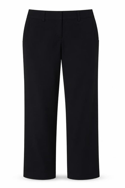 Front view of Adidas Women's Black Trousers, size 10, Activewear
