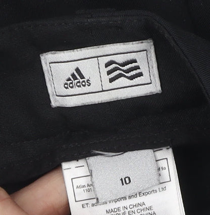 Adidas Women's Black Trousers Size 10 Activewear