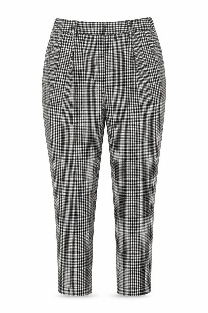 Womens UK Size 12 NEXT Regular Fit Casual Black Trousers