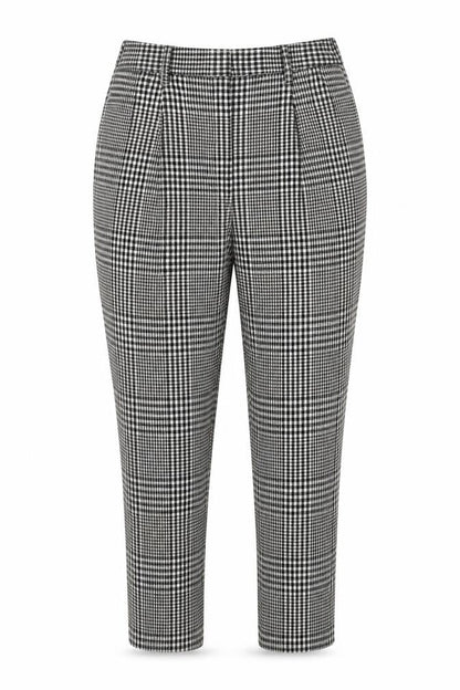 Womens UK Size 12 NEXT Regular Fit Casual Black Trousers