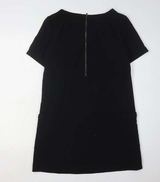 Pull&Bear Women's Black Shift Dress M