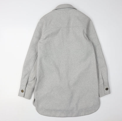 Womens UK Size 8 NEXT Grey Basic Jacket
