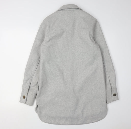 Womens UK Size 8 NEXT Grey Basic Jacket