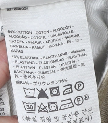 Levi Strauss Men's Beige Chino Trousers Size 30