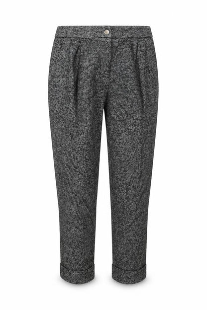 Womens UK Size 12 French Connection Classic Fit Casual Workwear Black Trousers