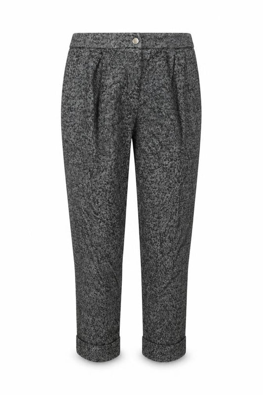 Womens UK Size 12 French Connection Classic Fit Casual Workwear Black Trousers
