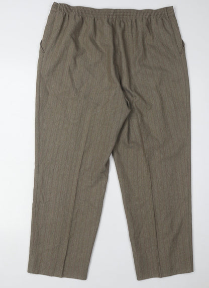 Marks and Spencer Women's Brown Trousers Size 16
