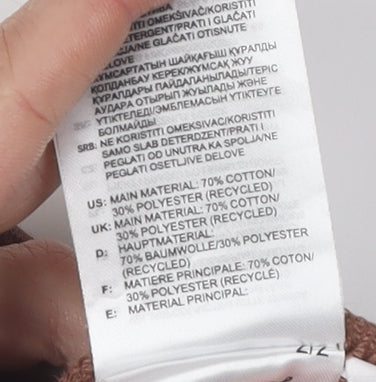 Adidas Brown Jogger Trousers, Women's Size 12, Casual