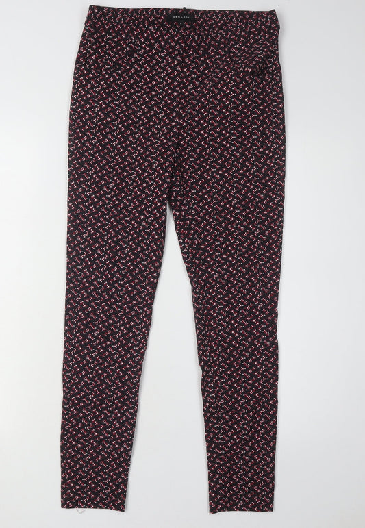 New Look Women's Multicoloured Skinny Trousers Size 8