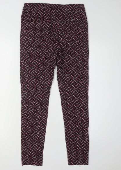 New Look Women's Multicoloured Skinny Trousers Size 8