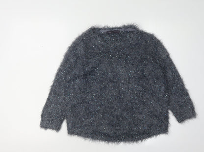 Womens UK Size 8 Marks and Spencer Grey  Jumper