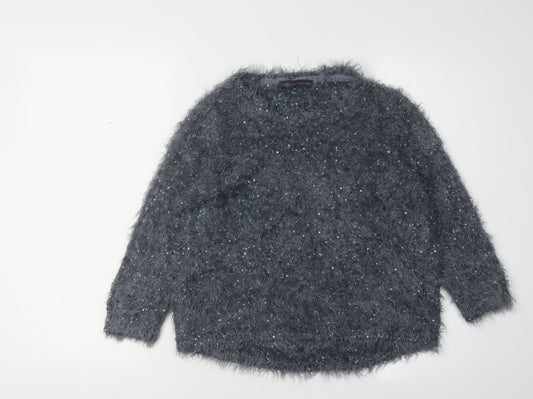Womens UK Size 8 Marks and Spencer Grey  Jumper
