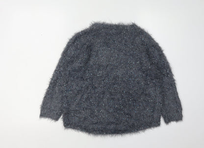 Womens UK Size 8 Marks and Spencer Grey  Jumper