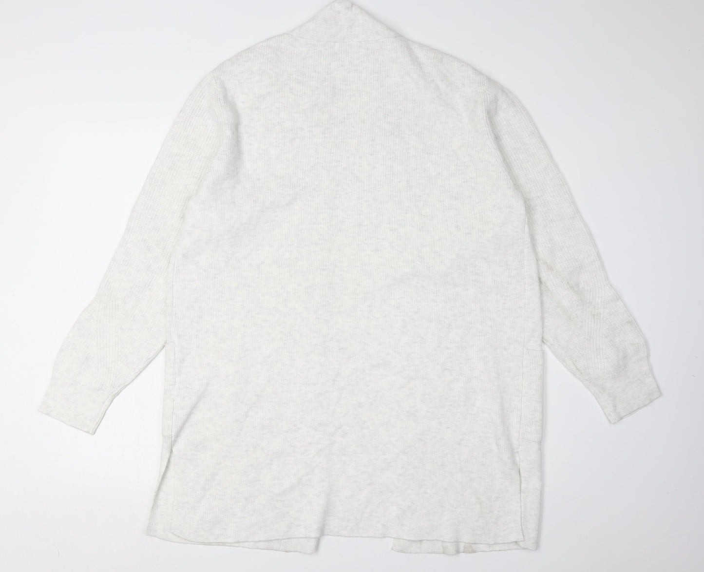 Womens UK Size 14 Marks and Spencer Grey Cardigan Jumper
