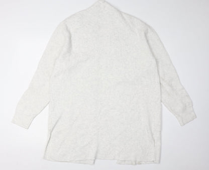 Womens UK Size 14 Marks and Spencer Grey Cardigan Jumper