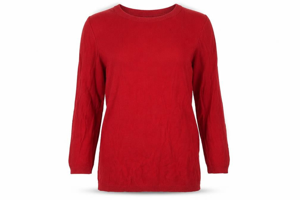 Womens UK Size 8 Stradivarius Red Pullover Jumper