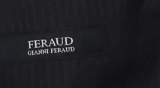 Gianni Feraud Men's Blue Trousers, Size 42