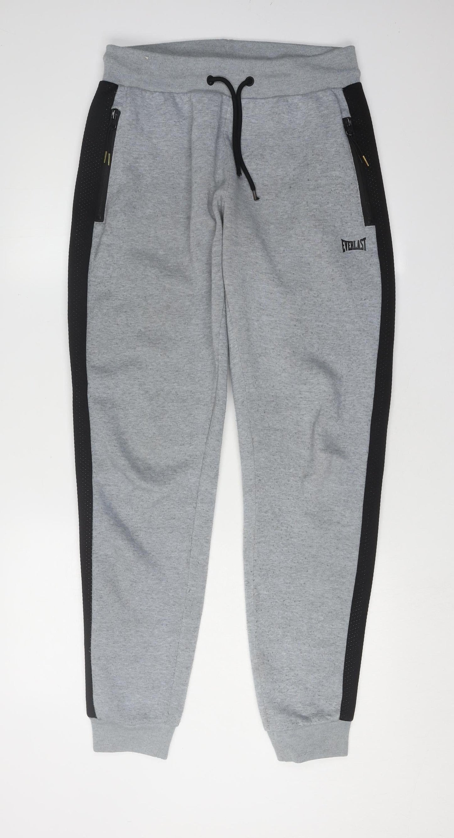 Everlast Men's Grey Jogger Trousers, Size M, Casual Fit