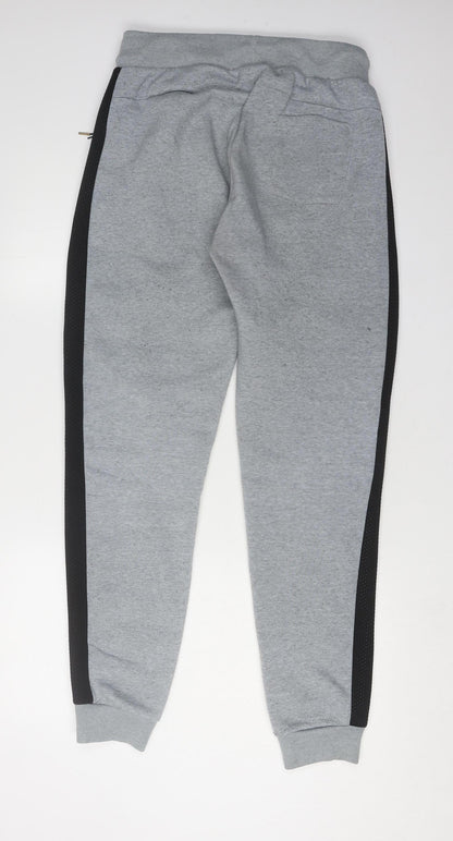 Everlast Men's Grey Jogger Trousers, Size M, Casual Fit