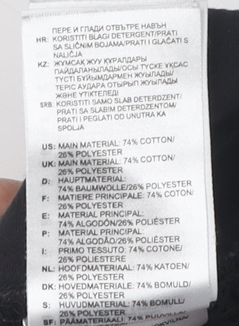 Adidas Women's Black Joggers M Gym Training Trousers