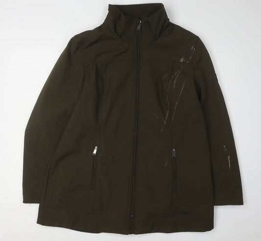 Andrew Marc Men's Green XL Water Resistant Jacket