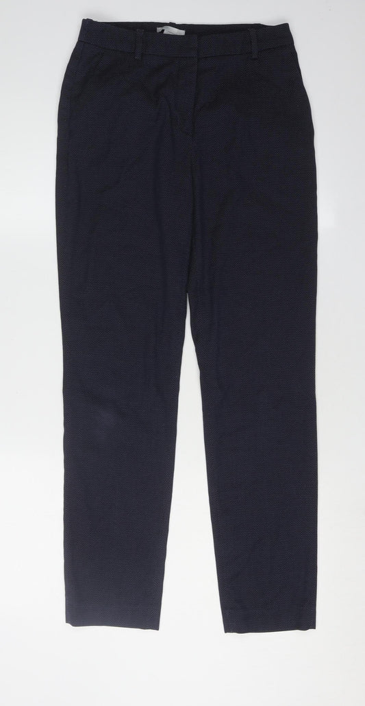 Womens UK Size 6 H&M Regular Fit Business Formal Black Trousers