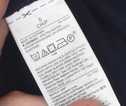 GAP Women's Blue Shift Dress, Small - Casual, Lightweight