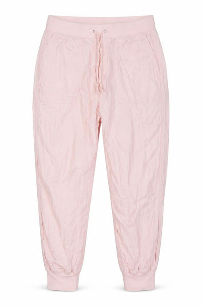 Gap Women's Pink Cotton Jogger Trousers M