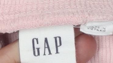 Womens UK Size M Gap Relaxed Fit Jogger Pink Trousers