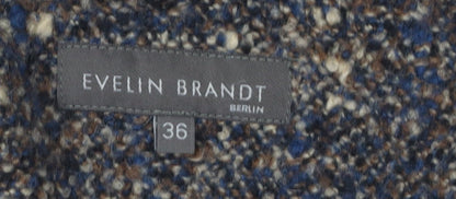Womens UK Size 8 EVELIN BRANDT Multicoloured Basic Jacket