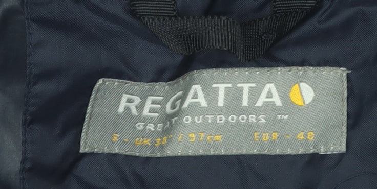 Mens UK Size S Regatta Black Rain Coat